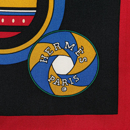 Hermès Sequences Silk Scarf