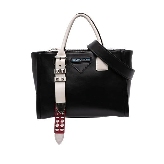 Prada Bicolor Grace Lux Concept Top Handle Bag
