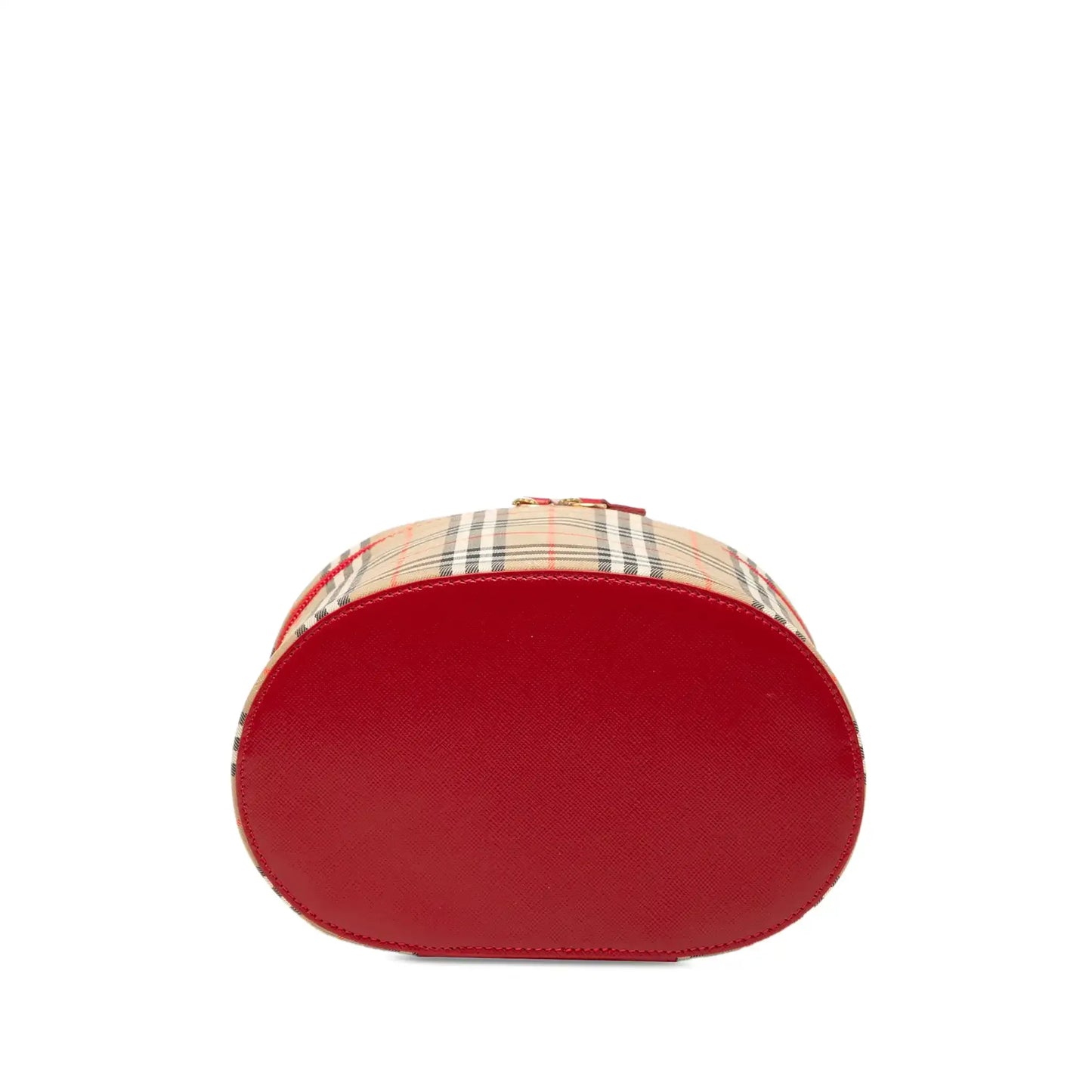 Burberry Haymarket Check Canvas Vanity Bag