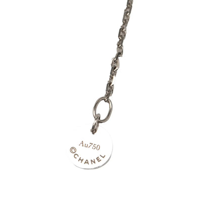 Chanel 18K White Gold Ceramic Ultra Necklace