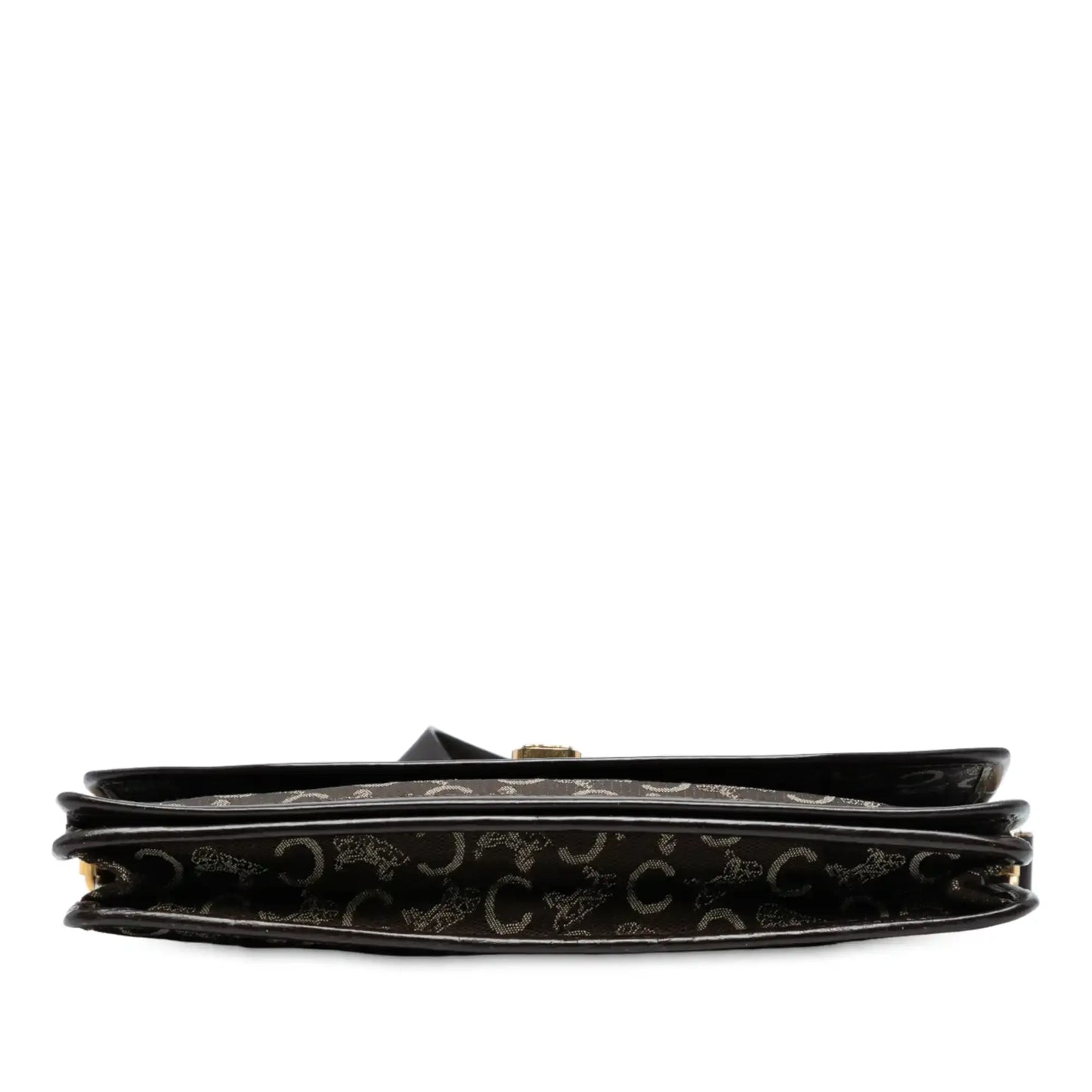 Celine C Carriage Canvas Shoulder Bag