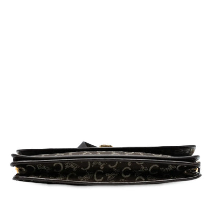 Celine C Carriage Canvas Shoulder Bag