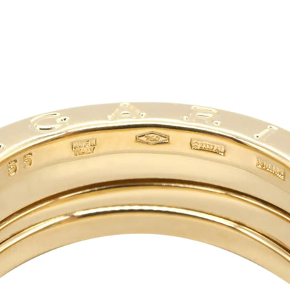 Bvlgari 18K Yellow Gold B.Zero1 Three Band Ring
