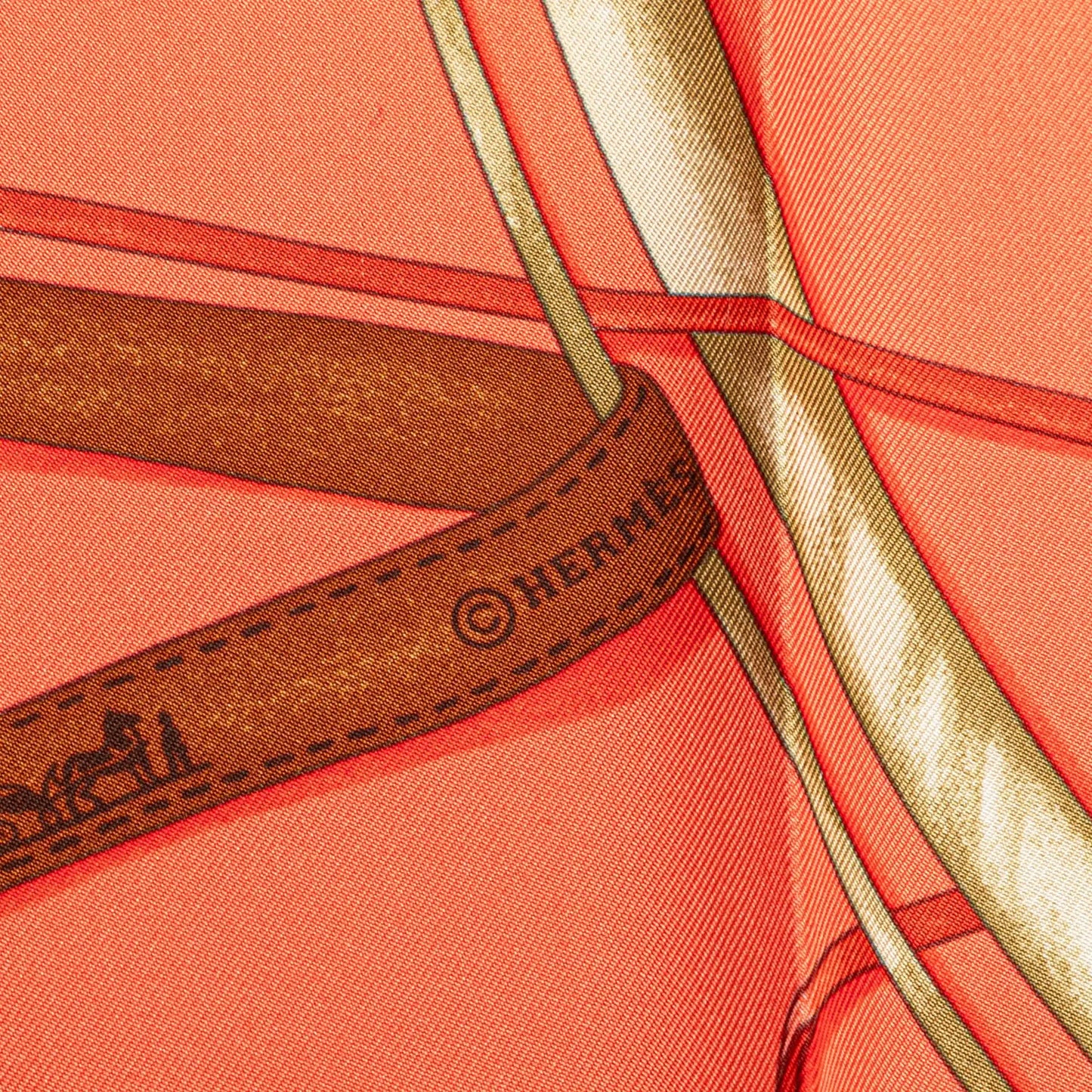 Hermès Attrape Tes Reves Silk Scarf