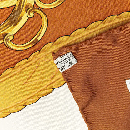 Hermès Lift Profile Silk Scarf