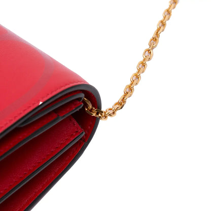Valentino Leather Love Lab Chain Crossbody