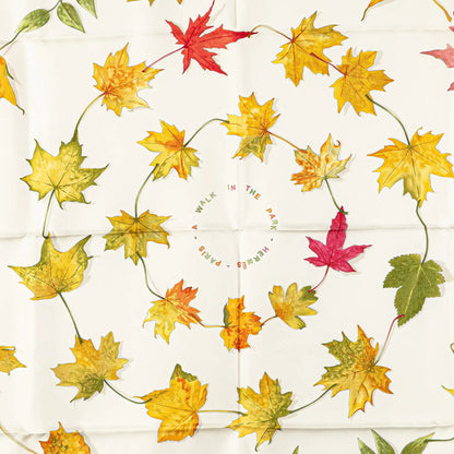 Hermès A Walk In The Park Silk Scarf