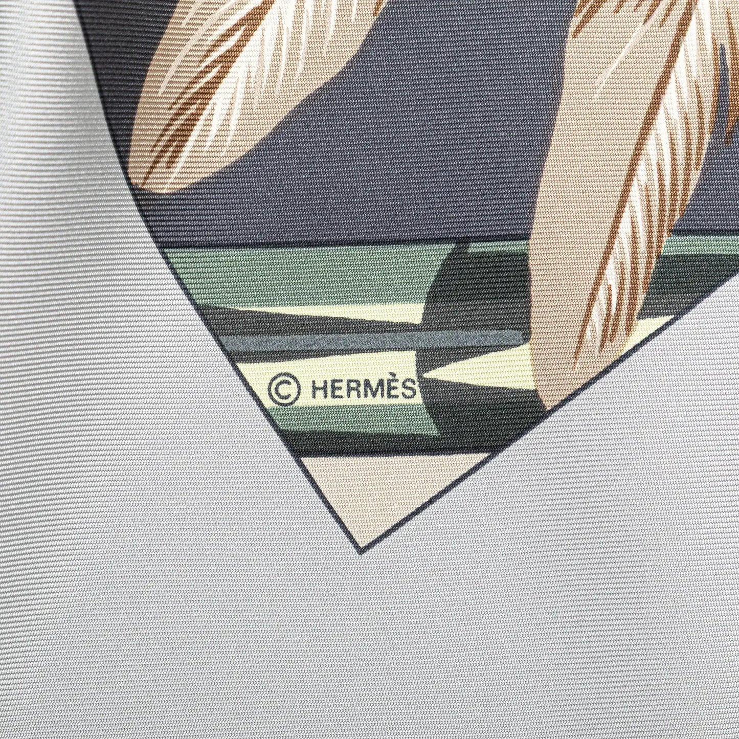 Hermès Brazil Detail Silk Scarf