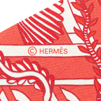 Hermès Animapolis Silk Twilly Scarf