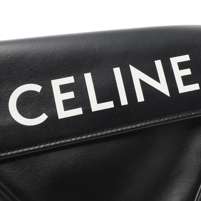 Celine Smooth Calfskin Logo Triangle Crossbody