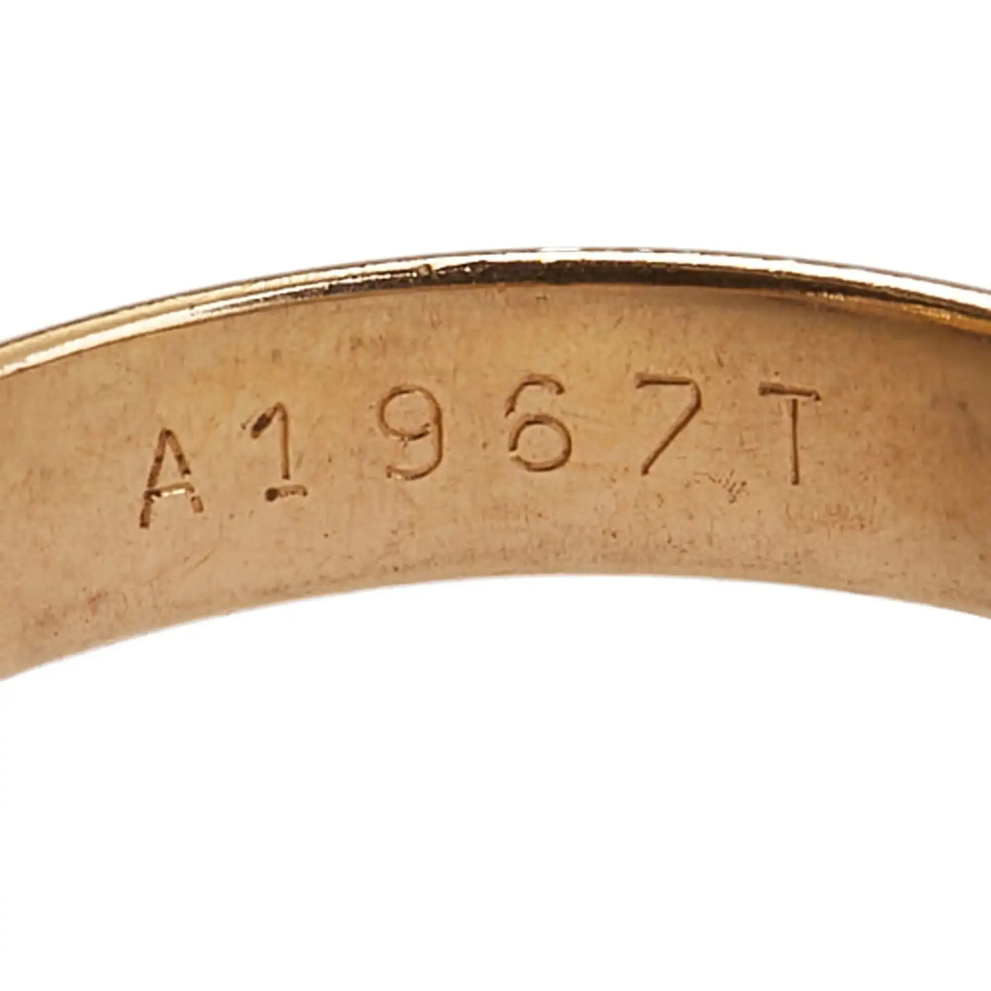 Cartier 18K Tricolor Gold Classic Trinity Ring