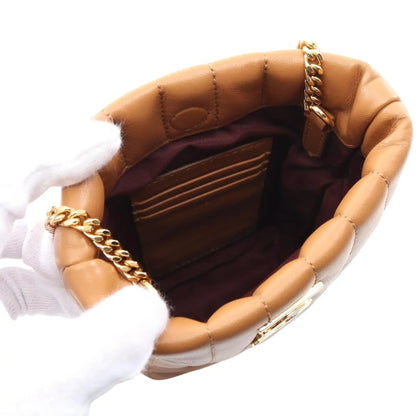 Burberry Micro Quilted Lambskin Lola Bucket Bag