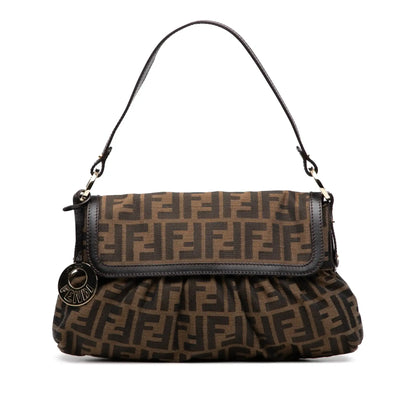 Fendi Small Zucca Canvas Chef Flap