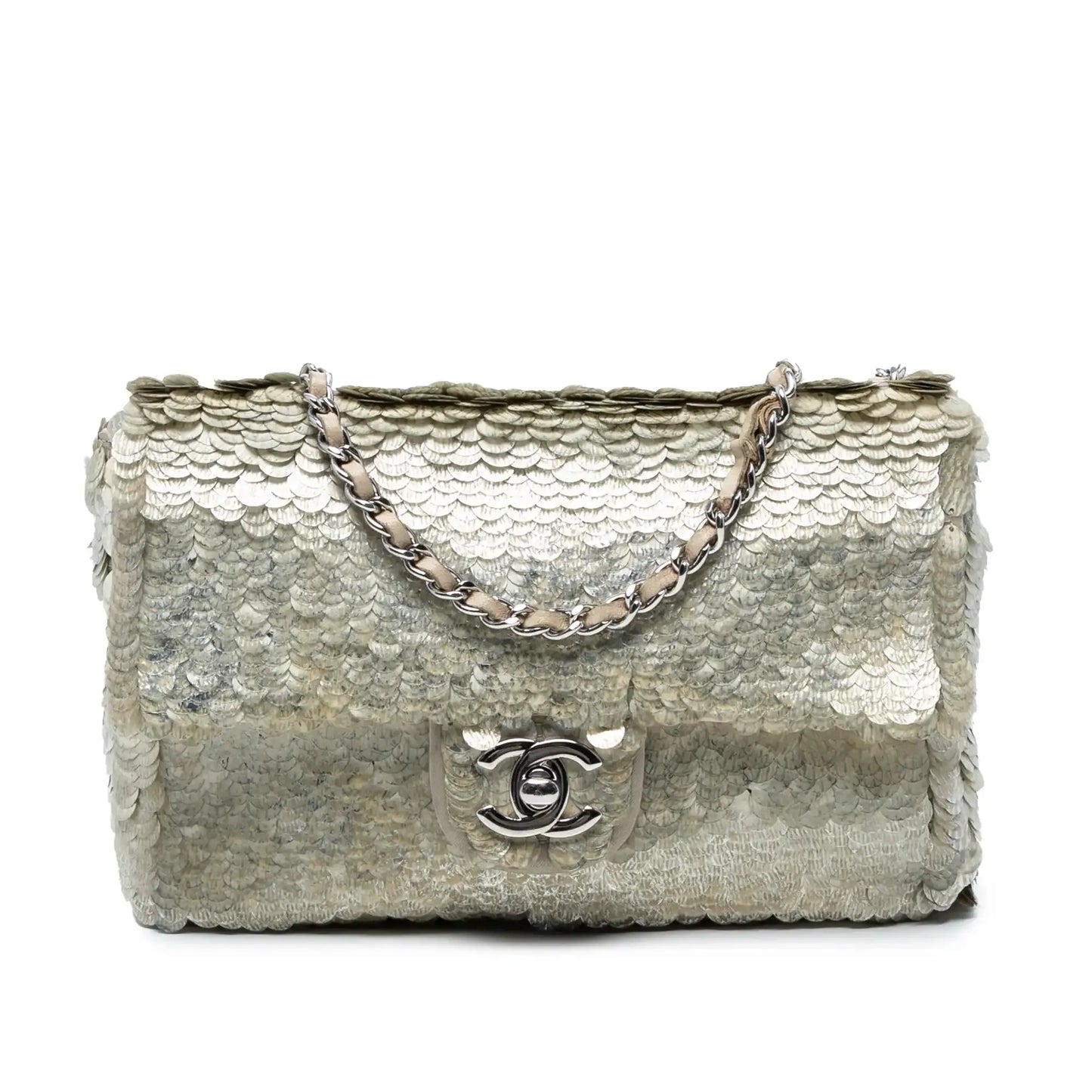 Chanel Small Paillettes Sequin Single Flap