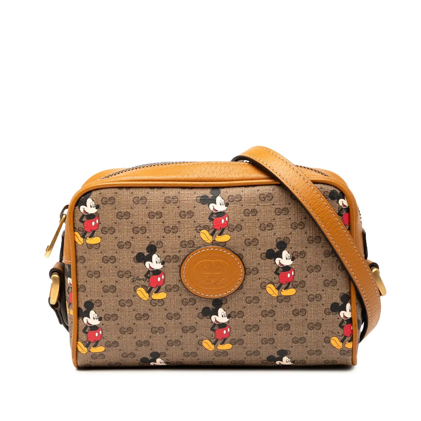 Gucci Disney Mini Micro GG Supreme Mickey Mouse Crossbody
