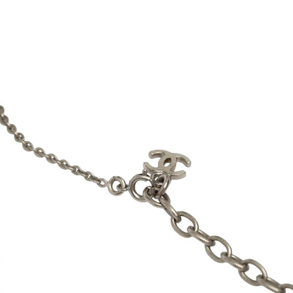 Chanel Resin Shell Camellia Pendant Necklace