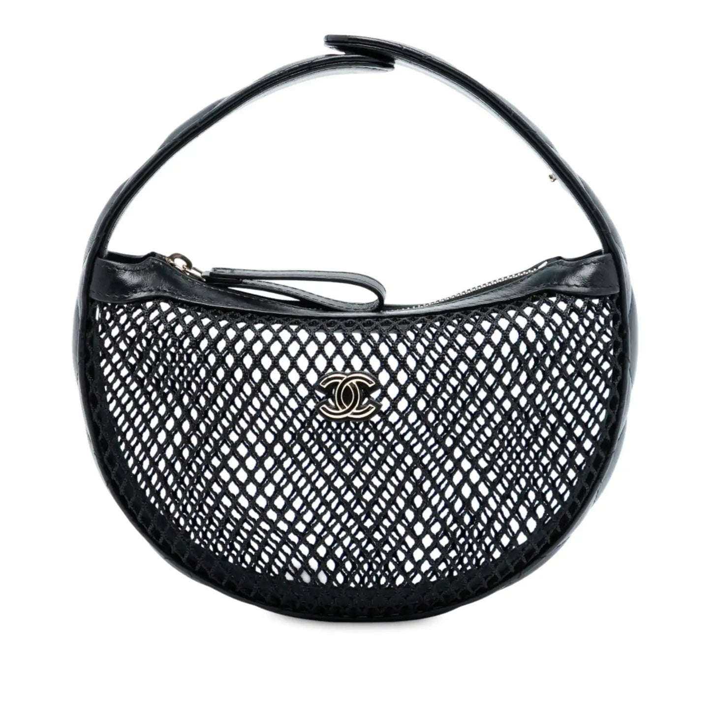 Chanel Mini CC Round Mesh Hobo