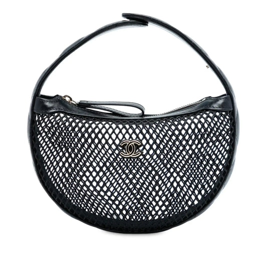 Chanel Mini CC Round Mesh Hobo