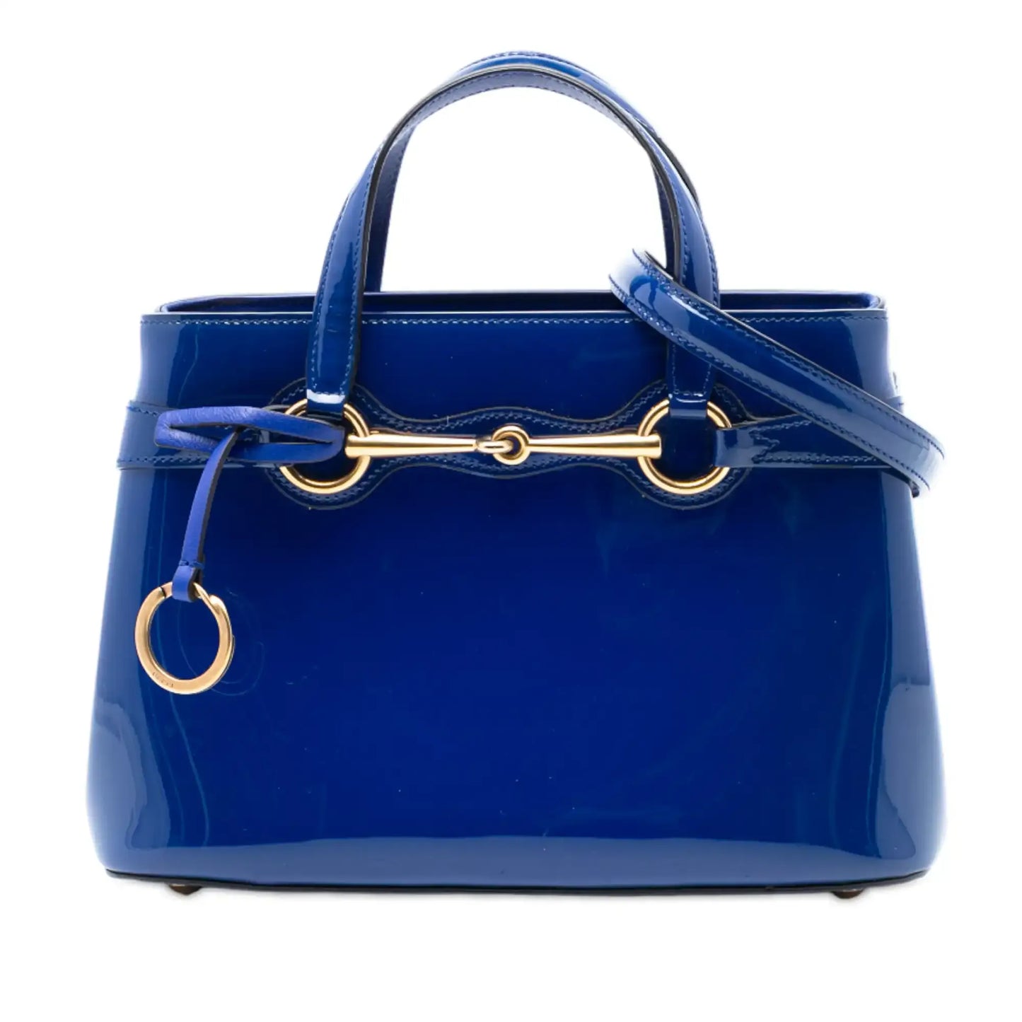 Gucci Patent Bright Bit Satchel