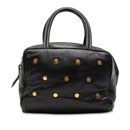 Loewe Leather Anagram Studs Handbag