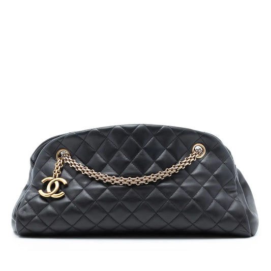 Chanel Medium Aged Calfskin Just Mademoiselle Bowling Bag