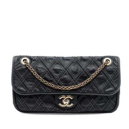 Chanel Paris Bombay Medium CC Calfskin Triptych Flap