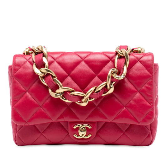 Chanel Large Quilted Lambskin Funky Town Flap