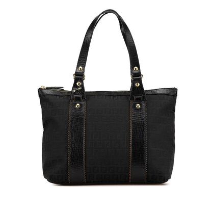 Fendi Zucchino Canvas Handbag