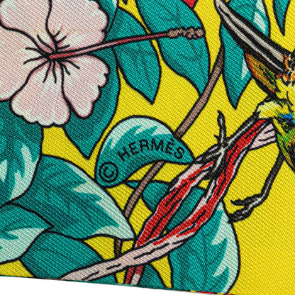 Hermès Jungle Love Silk Twilly Scarf