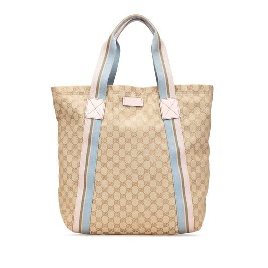 Gucci GG Canvas Web Tote