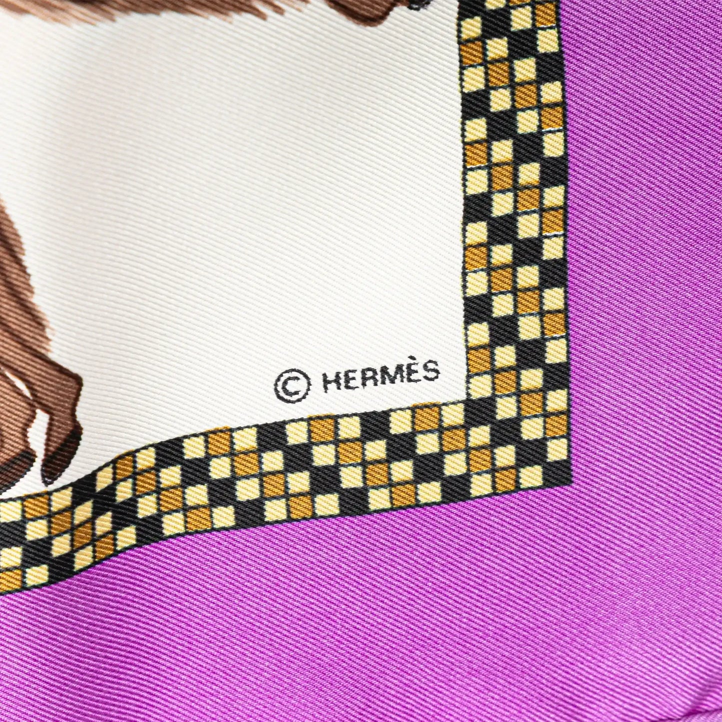 Hermès Harnais Francais Premier Empire Silk Scarf