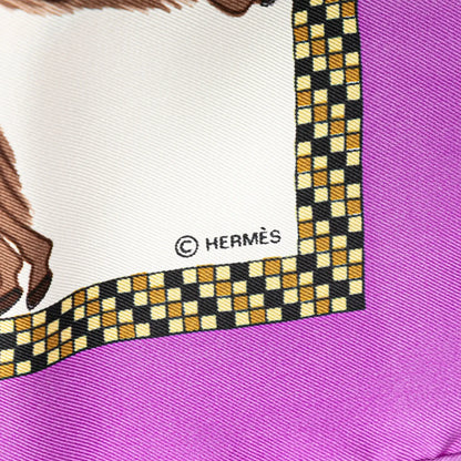 Hermès Harnais Francais Premier Empire Silk Scarf