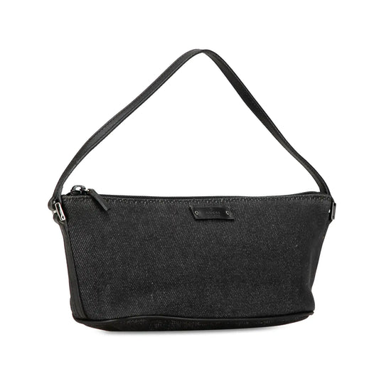 Gucci Denim Boat Shoulder Bag