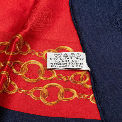Chanel CC Chain Silk Scarf