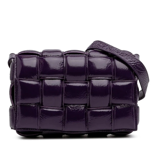 Bottega Veneta Textured Deerskin Intrecciato Padded Cassette Crossbody