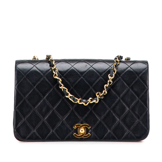 Chanel CC Quilted Lambskin Full Flap