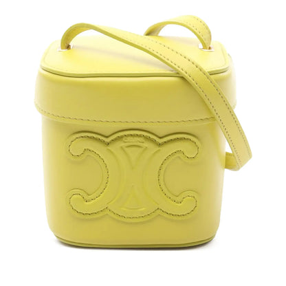 Celine Small Calfskin Cuir Triomphe Box Bag