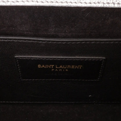 Saint Laurent Small Metallic Calfskin Classic Monogram Kate Crossbody