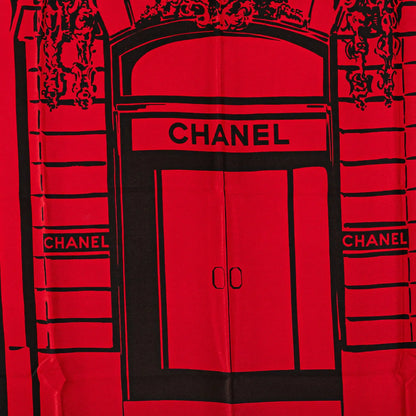 Chanel Door of Rue Cambon Silk Scarf