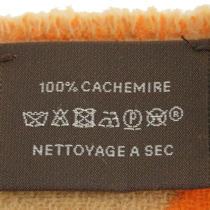 Hermès Casaque Chevron Muffler Cashmere Scarf