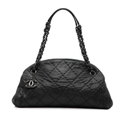 Chanel Medium Iridescent Calfskin Just Mademoiselle Bowling Bag