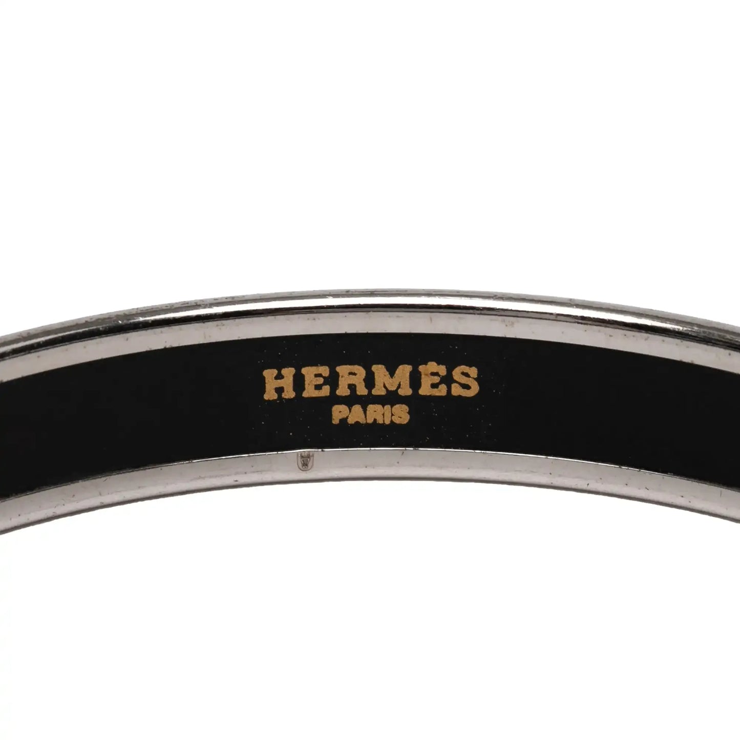 Hermès Narrow Dolphin Enamel Bangle 65