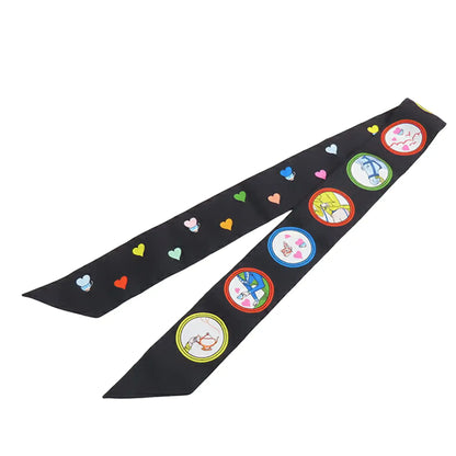 Hermès Tea Time Silk Twilly Scarf