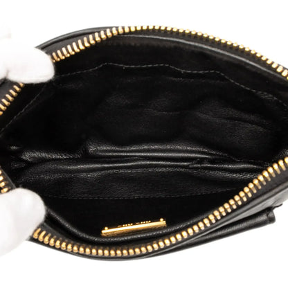 Miu Miu Matelasse Leather Satchel