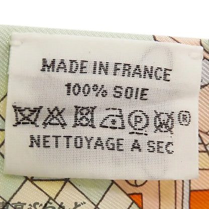 Hermès De L Ombrelle Aux Duels Silk Twilly Scarf