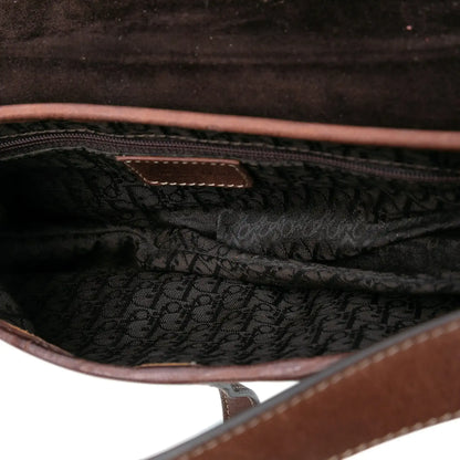 Dior Canvas Saddle Bag