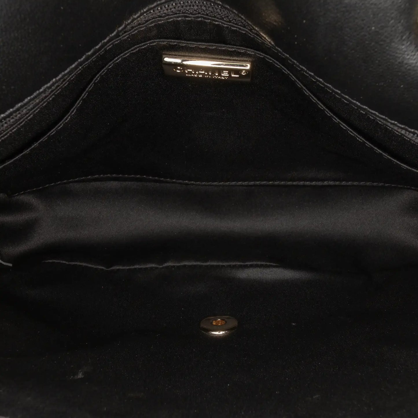 Chanel Medium Sequined Calfskin Single Flap