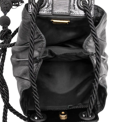 Loewe Studded Leather Drawstring Crossbody