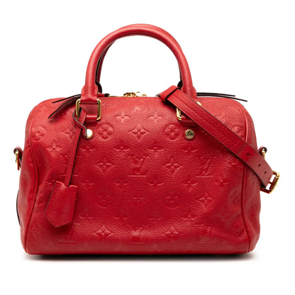 Louis Vuitton Monogram Empreinte Speedy Bandouliere 25