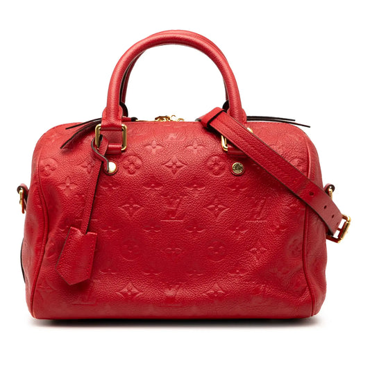Louis Vuitton Monogram Empreinte Speedy Bandouliere 25